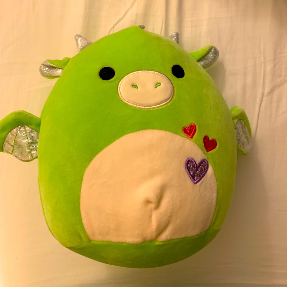 Valentines dragon Squishmallow